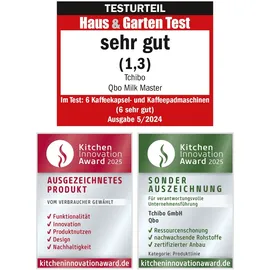 Tchibo Qbo MILK MASTER Velvet Black