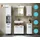 Saphir Hängeschrank Quickset 500, Badschrank 32,4 cm, 1 Tür, 2 Einlegeboden Badezimmer-Hängeschrank, Wandschrank weiß