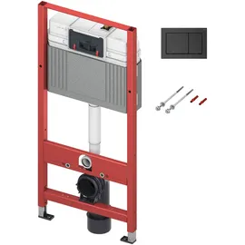 TECE TECEbase WC-Modul 112 cm mit Betätigungsplatte schwarz matt