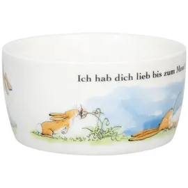 Könitz Müslischale Weißt du eigentlich, Schale, Porzellan, Braun, 380 ml, 1192652903 - Braun