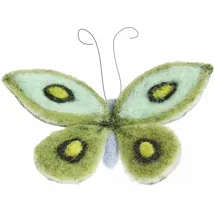 Rico Design Aufhänger Schmetterling Hellblau 10 x 10,5 x 7cm