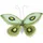 Rico Design Aufhänger Schmetterling Hellblau 10 x 10,5 x 7cm
