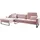 KAWOLA Ecksofa Ricarda Cord Recamiere links rosa