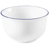 Esmeyer Müslischale Compact Weiß/Blaurand 6-tlg.
