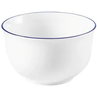 Esmeyer Müslischale Compact Weiß/Blaurand 6-tlg.