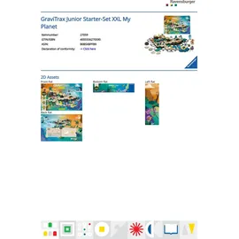 Ravensburger GraviTrax Junior Starter-Set XXL Planet 27059