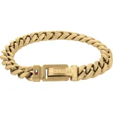 Tommy Hilfiger Gliederarmband Edelstahl glänzend 2790434 gold 20 cm