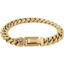 Tommy Hilfiger Gliederarmband Edelstahl glänzend 2790434 gold 20 cm