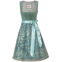 MarJo Trachtenkleid Mini Dirndl 2tlg. 58 cm VEITSBRONN jade grün 40