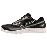 Mizuno Break Shot 4 Cs Tennis, Schwarz-weißer Harbormist, 42.5 EU