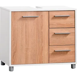 Procontour Waschbeckenunterschrank Betty, Breite 64 cm, mit Einlegeboden B/H/T: cm x 56 34 1 weiß Bad-Waschbecken-Unterschränke Badmöbel