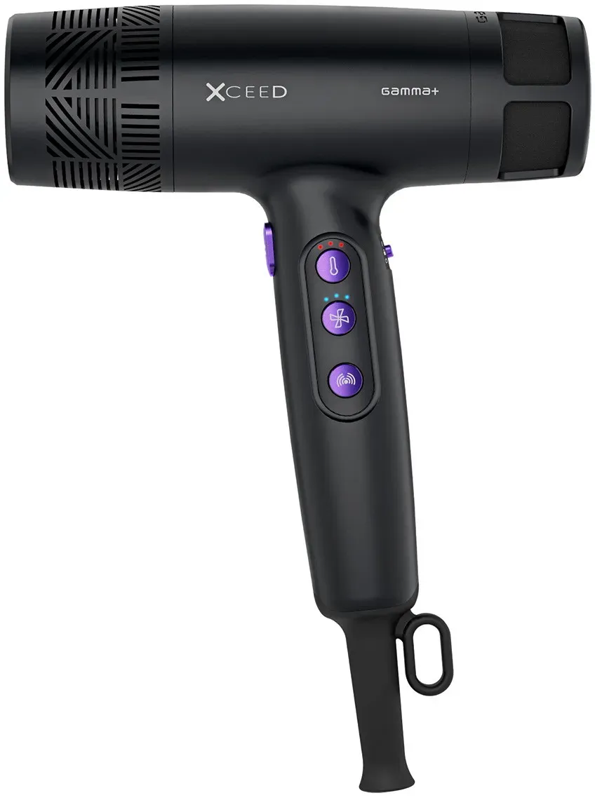 Gamma+ Haartrockner Xceed Matt Black