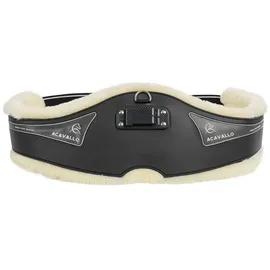 Acavallo Sattelgurt Comfort Gel 130 cm Schwarz
