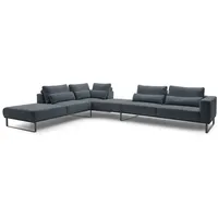 Musterring Ecksofa JustB! PM100 Stoff Blau Navy