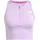 adidas Running Gel Pocket Crop Sport-top Powder Plum L