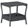 vidaXL Gartentisch 45 x 45 x 46,5 cm dunkelgrau