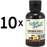 NOW Foods Better Stevia Zimt-Vanille Liquid 60 ml