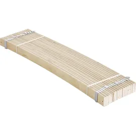 mercatone germanvox Rollrost aus Birkenschichtholz naturbelassen 90 x 200 cm