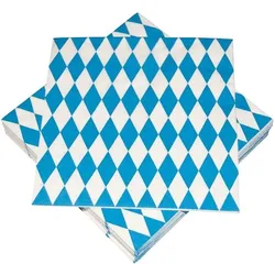 XL Oktoberfest Deko Set Partyset Dekoration Wiesn Party blau weiss
