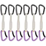 Mammut Workhorse Keylock 17 Cm Expressschlinge 6 Einheiten - Grey / Alpine Calamint - One Size