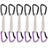 Mammut Workhorse Keylock 17 cm Expressschlinge 6 Einheiten Grau/Alpine Calamint