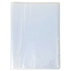 Exacompta 85460E 12x Sichtmappe aus PP 500μ mit 40 Hüllen Chromaline, für Format DIN A4 - transparent
