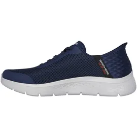SKECHERS Go Walk Flex Navy And Grey Textile / Synthetic 43