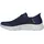 SKECHERS Go Walk Flex Navy And Grey Textile / Synthetic 43