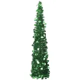 vidaXL Künstlicher Pop-Up-Weihnachtsbaum Grün 180 cm PET