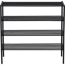 Woood Ferro 85 x 120 x 35 cm schwarz / schwarz