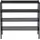 Woood Ferro 85 x 120 x 35 cm schwarz / schwarz