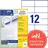 Avery Zweckform Universaletiketten 3424-200 Weiß 105,0 x 48,0 mm 220 Blatt