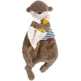 Fehn Schmusetuch Otter Theo 36 cm Braun