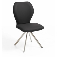 Niehoff Sitzmöbel Colorado Trend-Line Design-Stuhl Edelstahl/Polyester - 180° drehbar