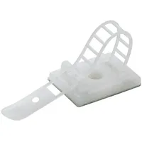 TRU Components WCT-85 Befestigungssockel selbstklebend, schraubbar 541211 Bündel-Ø-Bereich 22
