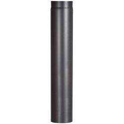Firefix Ofenrohr, 200 mm, 1000 mm lang schwarz
