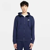 Nike Sportswear Club Fleece Kapuzenjacke Herren midnight navy/midnight navy/white XL