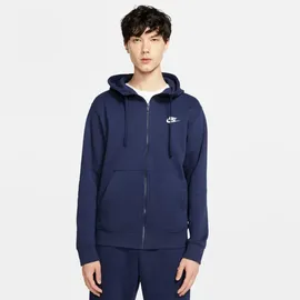 Nike Sportswear Club Fleece Kapuzenjacke Herren midnight navy/midnight navy/white XL