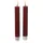 283 LED Stabkerzen Mia H: 15 cm bordeauxrot 2 St.