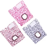CuteBone 3 Stück Leopard Wiederverwendbare Hundewindeln, Hochsaugfähige Premium-Windeln für Hündchen, Umweltfreundliche Damenbinden Höschen für weibliche Haustiere D54L-DE