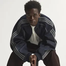 adidas SST Adicolor Denim Tracktop Indigo Denim S
