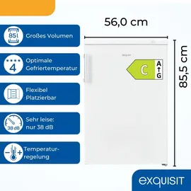 Exquisit GS81-H-010C Weiß