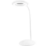 Maximex LED-Schreibtischleuchte Weiß 8-fach