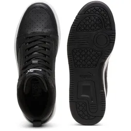 Puma Rebound V6 Mid WTR Kinder Schwarz/Weiß 39