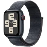 Apple Watch SE GPS + Cellular 40 mm Aluminiumgehäuse Mitternacht, Sport Loop Tinte