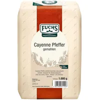 Fuchs Cayenne Pfeffer / Chili gemahlen (1 x 1 kg)