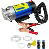 Bowose 12v 100w ÖLabsaugpumpe, ÖLföRderpumpe, Tragbare Elektrische Selbstansaugende Zahnradpumpen, ÖLwechselpumpen Mit SchläUchen, für Autos, MotorräDer, Traktoren, Wohnwagen