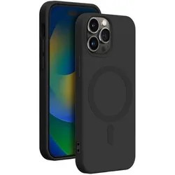 BigBen Handy-Cover MagSafe Soft Case für iPhone 15 Pro schwarz