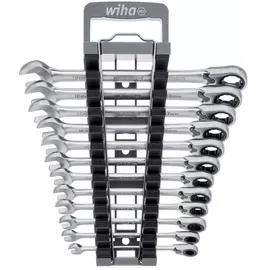 Wiha Ringratschen-Gabelschlüssel Set 12-tlg. 8-19 mm