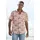 Beachtime Hawaiihemd Regular Fit Rosa / Rot XL
